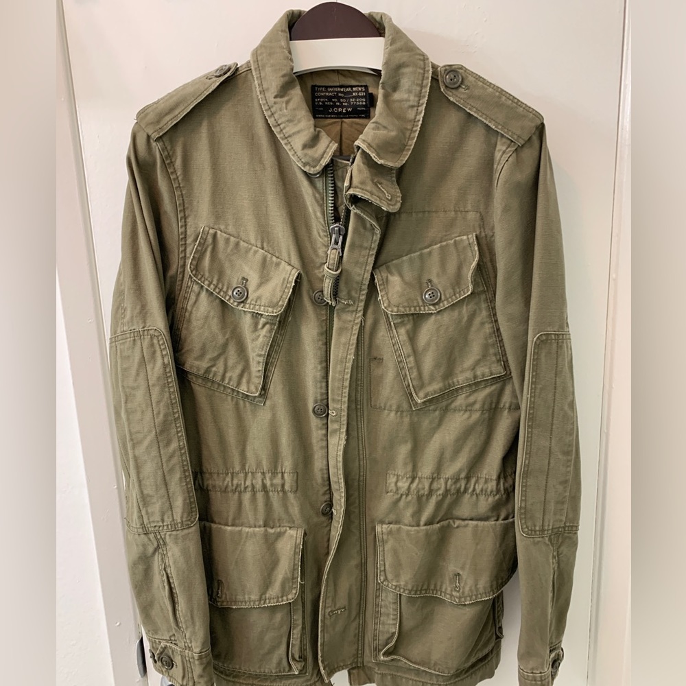 J.Crew Men’s Vintage Jacket NX-631 Military Field Jacket